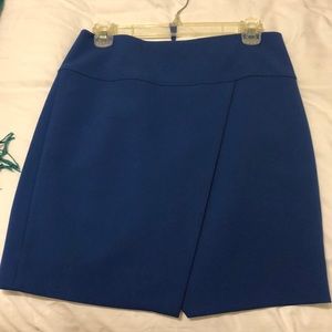 JCREW cobalt blue skirt